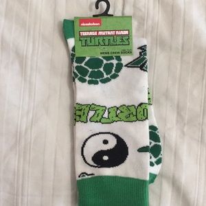 Teenage Mutant Ninja Turtles socks, sz 6-12